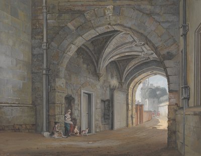 Das Queen Elizabeth Tor von Paul Sandby